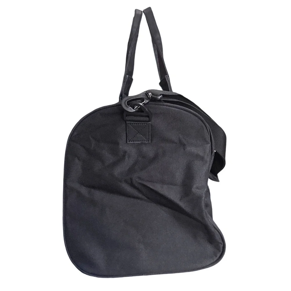 Herschel Supply Co Novel Duffle Bag Black Canvas Shoe Compartment Travel Gym